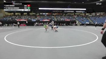 141 lbs Cons. Round 2 - Luke Jensen, Corban vs 16 Tristan Bremer, Providence