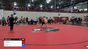 82 kg Semifinal - Aidan Squier, Combat W.C. School Of Wrestling vs Nicholas Fox, Panther Wrestling Club RTC