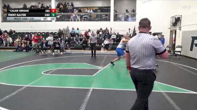 170 lbs Cons. Round 1 - Caleb Griggs, Simmons Middle School vs Trent Salter, Chelsea Middle School