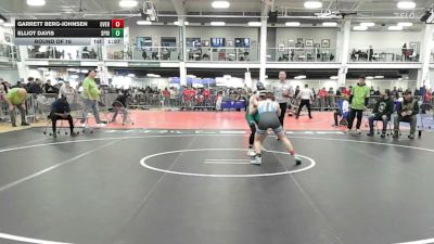 124 lbs Round Of 16 - Garrett Berg-Johnsen, Overcomer TC vs Elliot Davis, Springfield VT