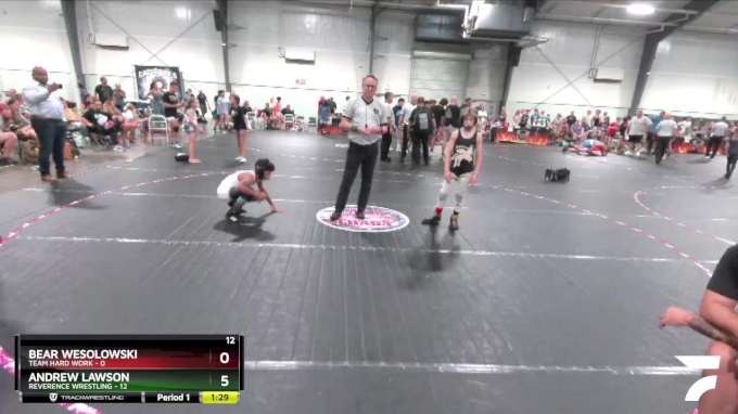 90 lbs Placement (4 Team) - Andrew Lawson, Reverence Wrestling vs Bear ...