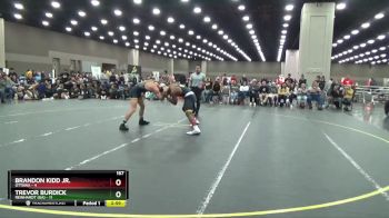 157 lbs 2nd Wrestleback (16 Team) - Brandon Kidd Jr., Ottawa vs Trevor Burdick, Reinhardt (GA)