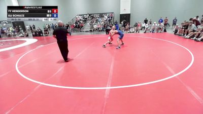 126 lbs Ty Henderson, Indiana Gold vs Eli Schultz, Minnesota Blue