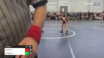 85 lbs Rr Rnd 1 - Mike Fritz, The Washington Warriors vs Alberto Flores, Atc