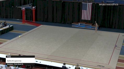 Sofia Krupenina - Hoop - 2021 Rhythmic Elite Qualifier