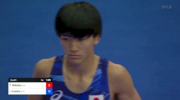 48 kg Qualif. - Tzvetan Nikolov, Bulgaria vs Ichia Inaoka, Japan