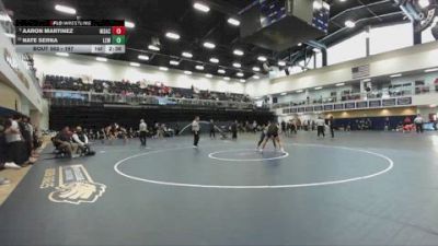 197 lbs Cons. Round 4 - Aaron Martinez, Mt. San Antonio College vs Nate Serna, Lemoore College