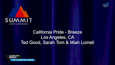 California Pride - Breeze [2025 L5 Senior Coed - Medium Semis] 2025 The Summit