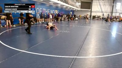 131 lbs Champ. Round 2 - Abigale Holtz, Southeast CC vs Cailyn Whittier, Wartburg