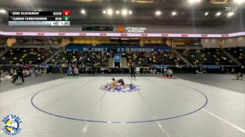 113 lbs 1st Place Match - Carew Christensen, Waukee Northwest vs Erik Klichurov, Lombard (Montini)