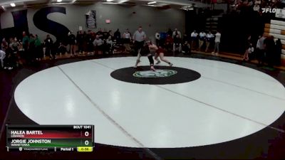 130 lbs. Cons. Round 7 - Halea Bartel, Lebanon vs Jorgie Johnston, Winnetonka