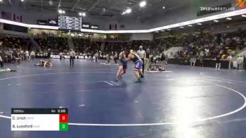 285 lbs Consolation - Carter Urich, Messiah University vs Brendon Lunsford, Iowa Wesleyan University