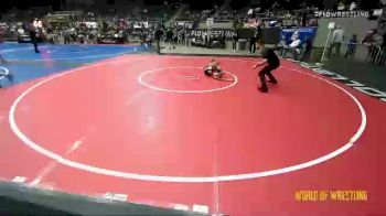 70 lbs 1/4 Finals - Jaxon Gillespie, Allphase vs Liam Jennett, Sebolt Wrestling Academy