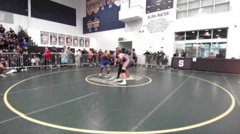 215 lbs Cons. Round 5 - Julius Cherry, Valencia (Placentia) vs Dustin Han, Orange Lutheran