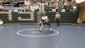 190 lbs Quarters & 1st Wb (16 Team) - Branson Lowery, Coahulla Creek vs Rolando Gonzalez, Cook