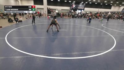120 lbs Cons. Sub-quarters - Kyi Tate, FH Jr Vikings Wrestling Club vs Liam Bissman, Hononegah Wrestling Club