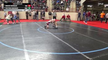 85_B lbs Round Of 16 - Brock Morgan, Trinity vs Peyton Simonds, Bradford
