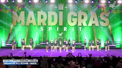 Brandon All-Stars - Gold [2026 L1 Mini - Medium Day 2] 2026 Mardi Gras Grand Nationals