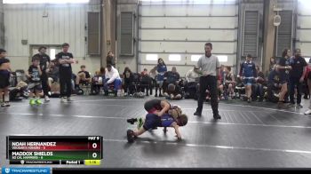 56 lbs Round 3 - Noah Hernandez, Vougar`s Honors vs Maddox Shields, So Cal Hammers