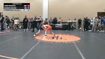 100 lbs Quarters - Aiden Maniquis, Dragon RTC vs Daewon Nguyen, Headhunters Wrestling Club