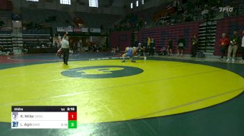 125 lbs Round Of 16 - Ryan Miller, Univ Of Pennsylvania vs Logan Agin, Duke