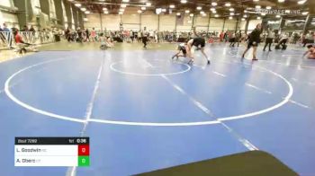 182 lbs Consi Of 32 #2 - Logan Goodwin, NC vs Adam Oberc, CT