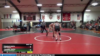 170 lbs Round 3 - Benjamin Haughey, Clear Creek-Amana vs Brannon Flattery, Ottumwa