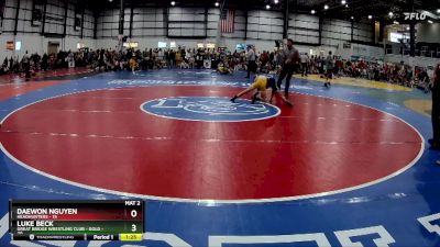 80 lbs Semis (4 Team) - Daewon Nguyen, HEADHUNTERS vs Luke Beck, GREAT BRIDGE WRESTLING CLUB - GOLD