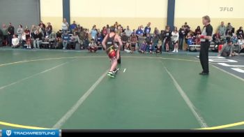 90 lbs Round 1 - Brady Oleson, Winneconne vs Isaac Folk, Dakota Boyz Wrestling Club