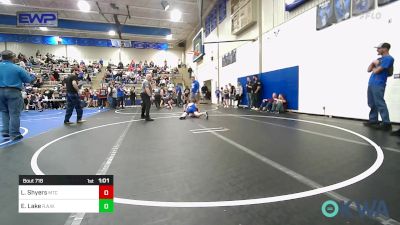 106 lbs Rr Rnd 2 - Luke Shyers, Miami Takedown Club vs Elijah Lake, R.A.W.