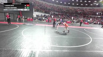118 lbs Cons. Round 4 - Alaina Roffers, Aviators Wrestling vs Alexis Otto, New Richmond