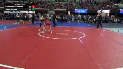 123 lbs Cons. Round 3 - Lana Mason, Glasgow Wrestling Club vs Audrey Kaczmarek, Project Wrestling