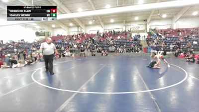 58 lbs 1st Place Match - Oakley Newby, Westlake vs Desmond Ellis, Sanderson Wrestling Academy