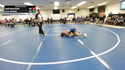 106 lbs Cons. Round 4 - Zane Hernandez, Silver Creek vs Luca Gordon, Junipero Serra
