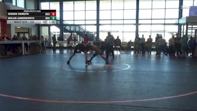 135 lbs 5th Place Match - Jessen Demuth, Immortal Athletic WC vs Nolan Ainesworth, Storm Wrestling Academy