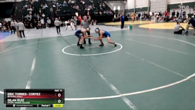 165 lbs Cons. Round 4 - Eric Torres- Cortez, Bethany (Kan.) vs Dilan Ruiz, Otero Junior College