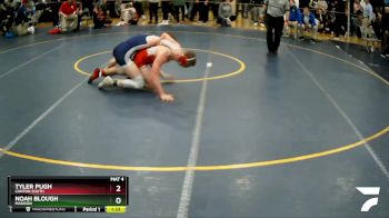 157 lbs Champ. Round 1 - Noah Blough, Madison vs Tyler Pugh, Canton South