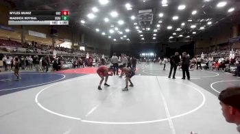 123 lbs Rr Rnd 1 - Myles Muniz, Grizzly Bear vs Maddox Roybal, Duran Elite