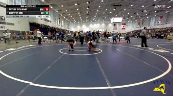185 lbs Round 3 - Tatum Bensink, WRCL Wrestling Club vs Zoey White, Midlakes Wrestling