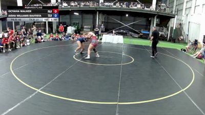 170 lbs Octavia Walker, Pennsylvania Blue vs Aisha Williams Bautista, Texas Blue