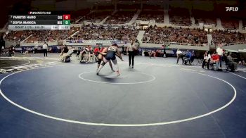 185-D1 Quarterfinal - Yaretzi Haro, Centennial High School vs Sofia Manica, Mesa High School