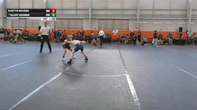 76 lbs Round 1 - Austyn Wilson, Donahue Wrestling Academy vs Elliot Downie, Byw
