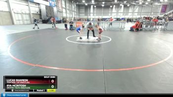 55-55 lbs Round 2 - Lucas Shamion, Team Real Life Wrestling vs Rya McIntosh, Orofino Youth Wrestling