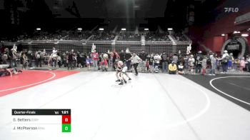 83 lbs Quarterfinal - Gage Betters, Cody WC vs Jaxson McPherson, Athlos Wrestling