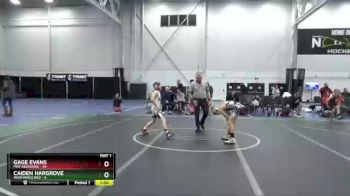 88 lbs Round 3 (8 Team) - Gage Evans, Mat Assassins vs Caiden Hargrove, Warhawks Red