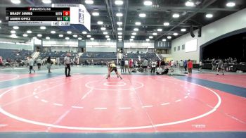 174 lbs Cons. Round 4 - James Opitz, Williams Baptist vs Brady Simms, Emmanuel University