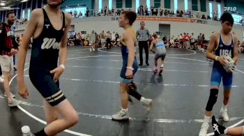 96 lbs Round 3 (4 Team) - Aaron Szumowski, Caveman vs Issac Sams, West Forsyth WC