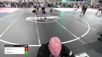 82 lbs Consi Of 8 #1 - Cohen Spruce, Sunnyside WC vs Atticus Salinas, Gold Rush Wr Acd