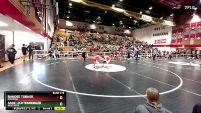 100 lbs Cons. Round 3 - Randee Turner, Evanston vs Sage Lichtenberger, Newcastle