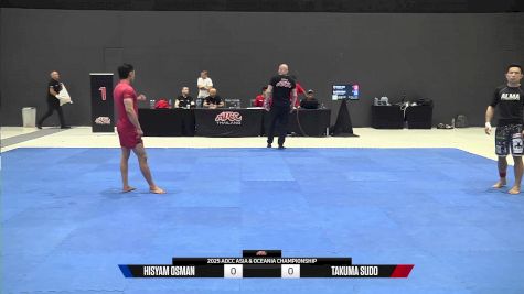 Takuma Sudo vs Hisyam Osman 2025 ADCC Asia & Oceania Championship